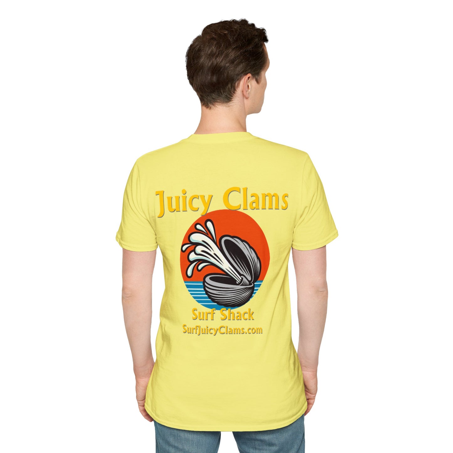Juicy Clams Unisex Logo T-Shirt (L005)