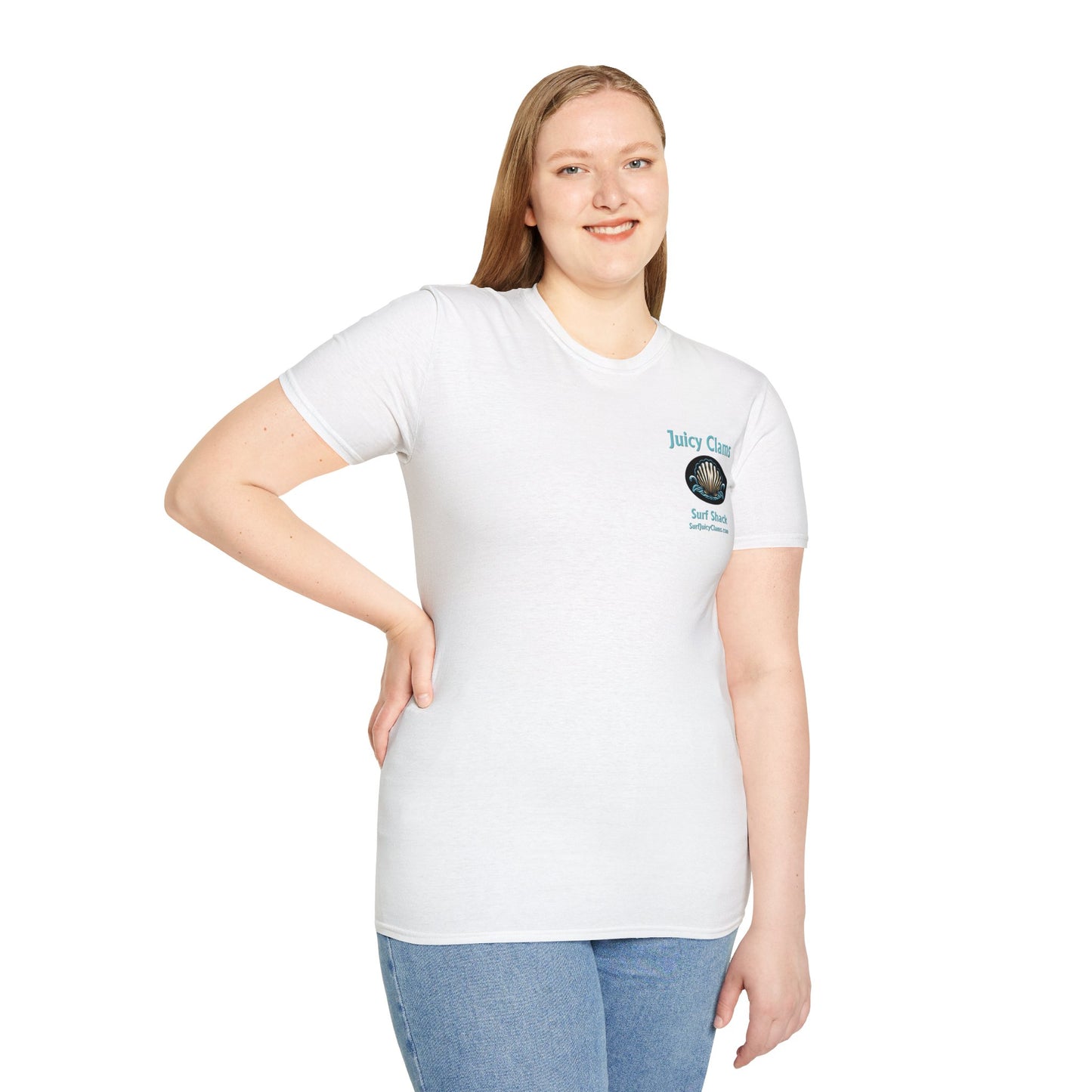 Juicy Clams Unisex Logo T-Shirt (L003)