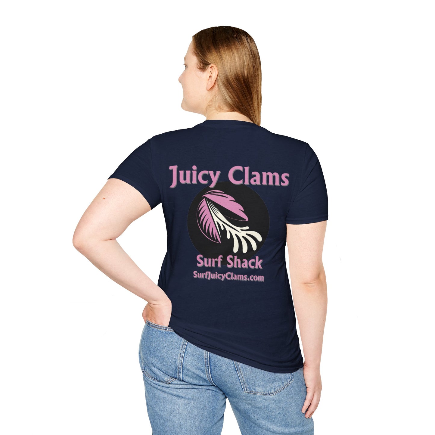 Juicy Clams Unisex Logo T-Shirt (L001)