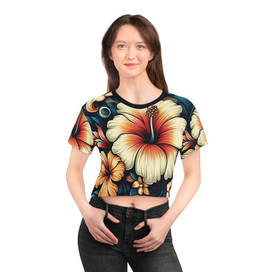 Juicy Clams Crop Top Tee (H090)
