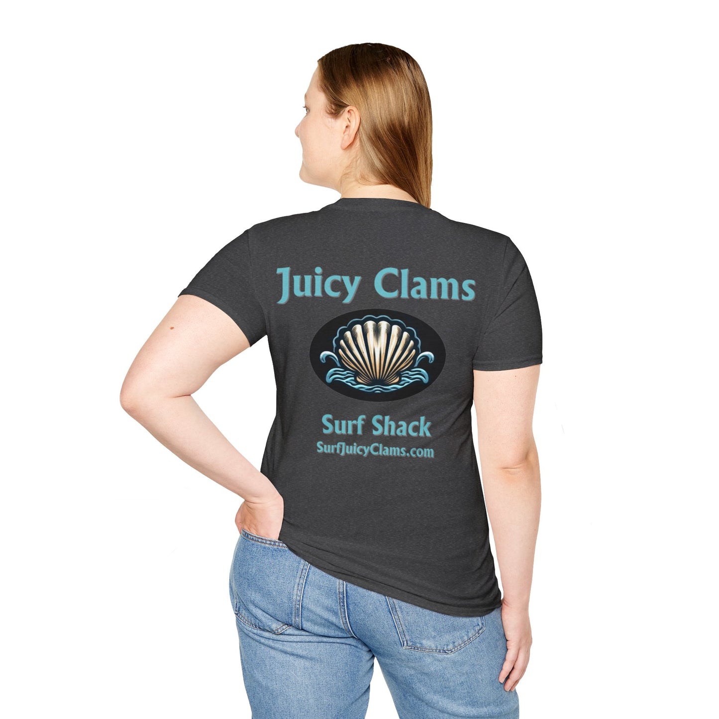 Juicy Clams Unisex Logo T-Shirt (L003)