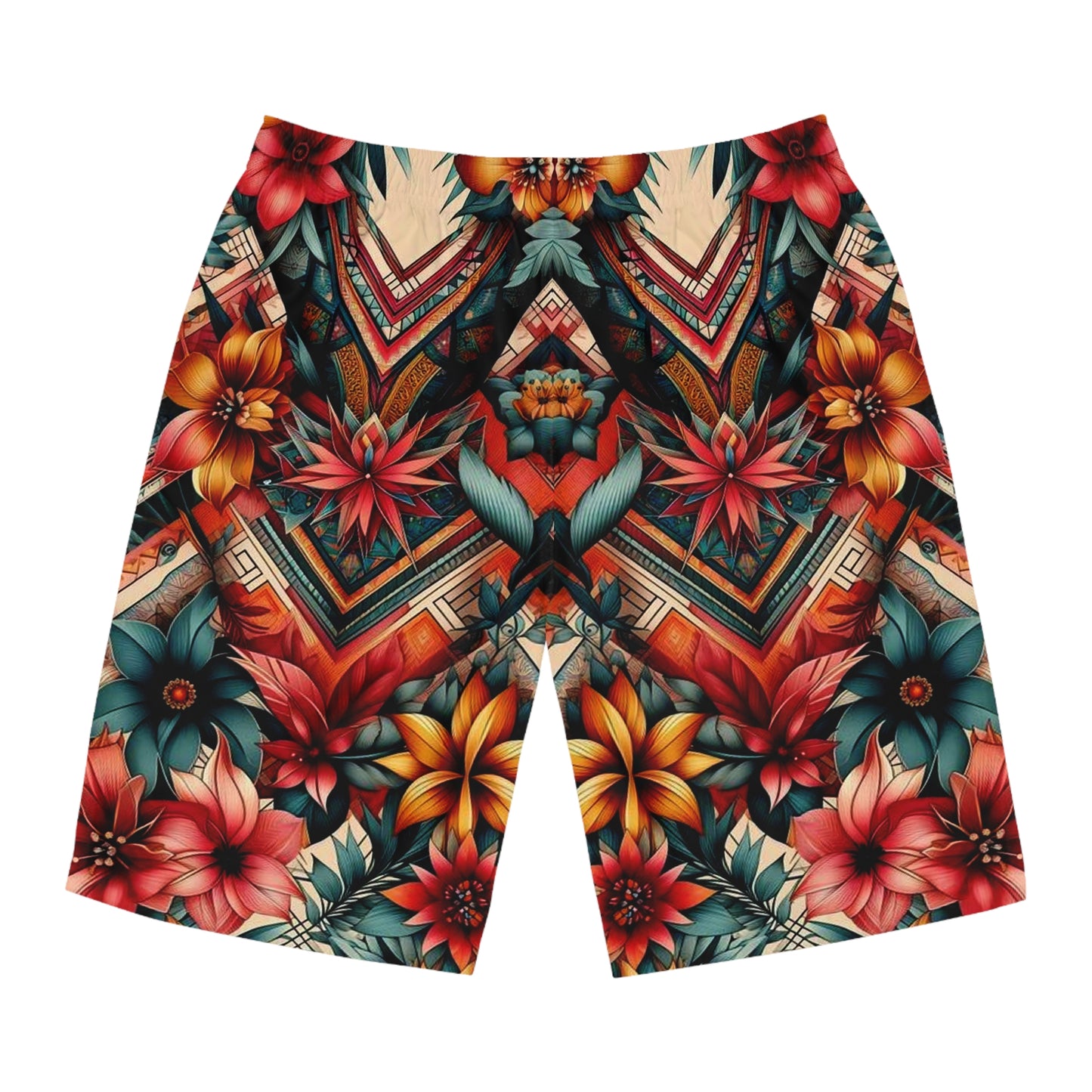 Juicy Clams Men's Board Shorts (H049)