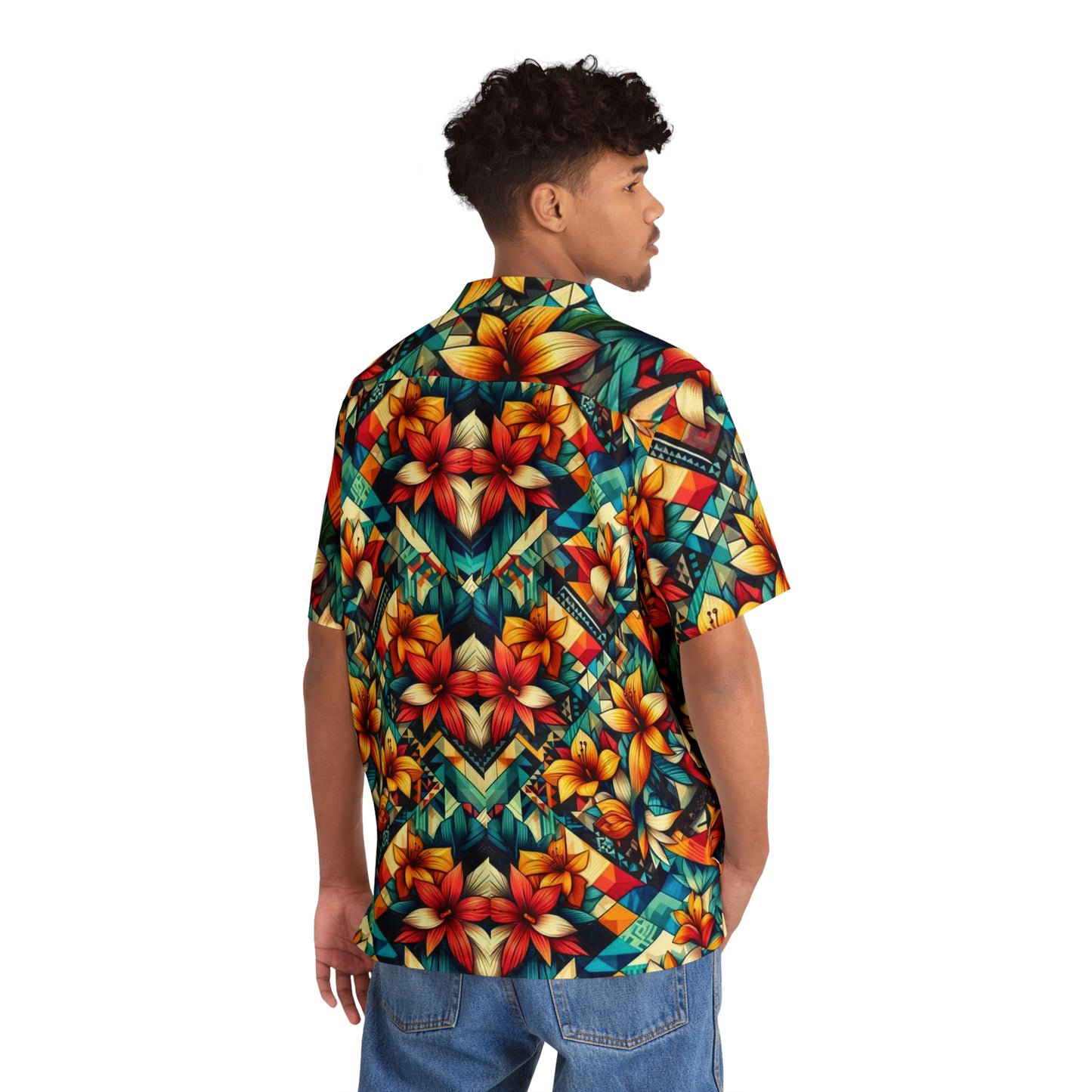 Juicy Clams Men's Hawaiian Shirt (H002)