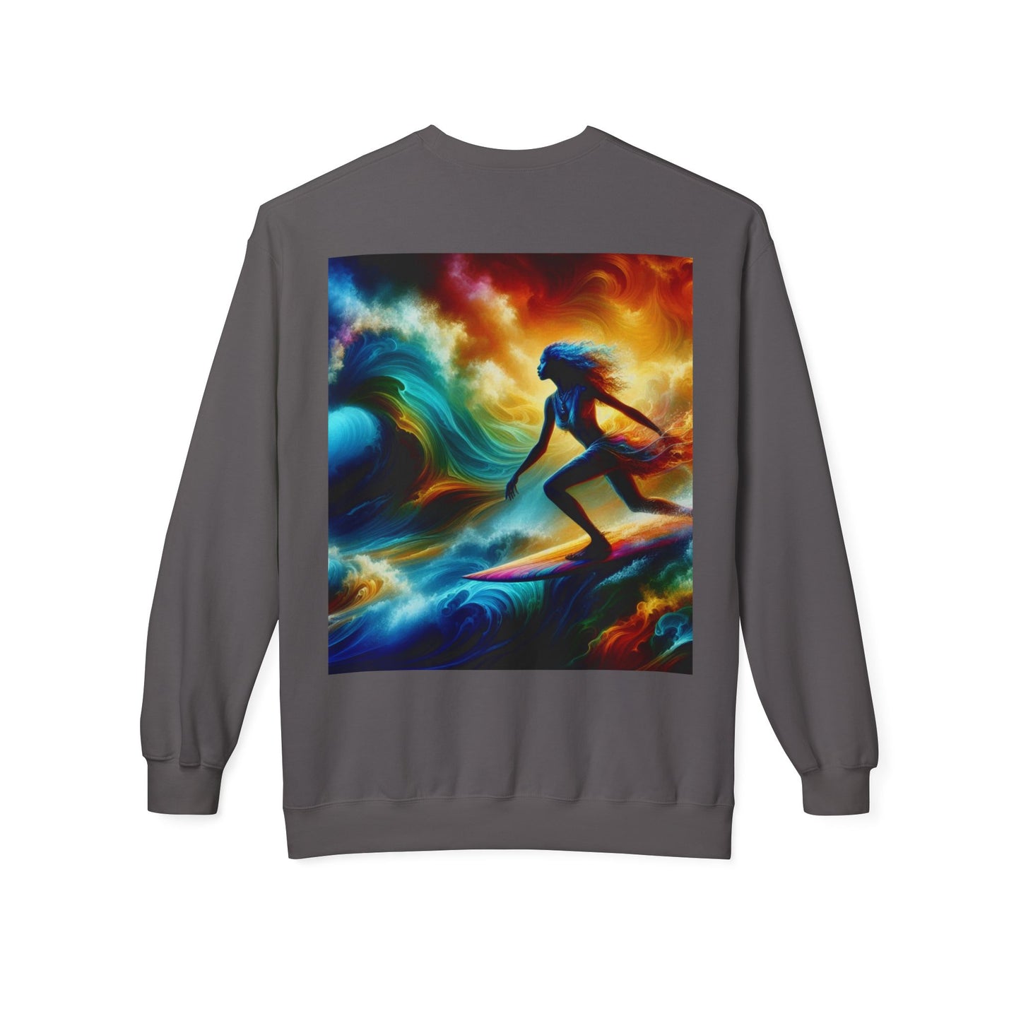 Juicy Clams Unisex Midweight Fleece Crewneck Sweatshirt (D018)