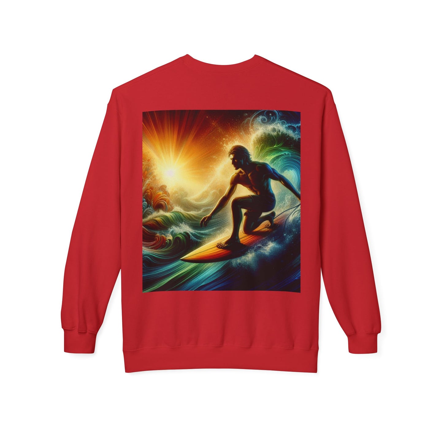 Juicy Clams Unisex Midweight Fleece Crewneck Sweatshirt (D045)