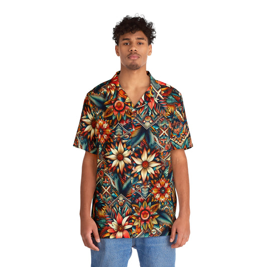 Juicy Clams Men's Hawaiian Shirt (1078)