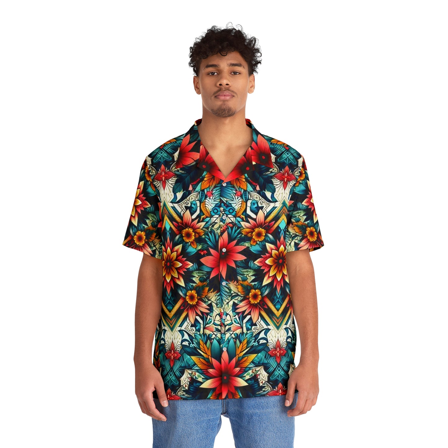 Juicy Clams Men's Hawaiian Shirt (H026)
