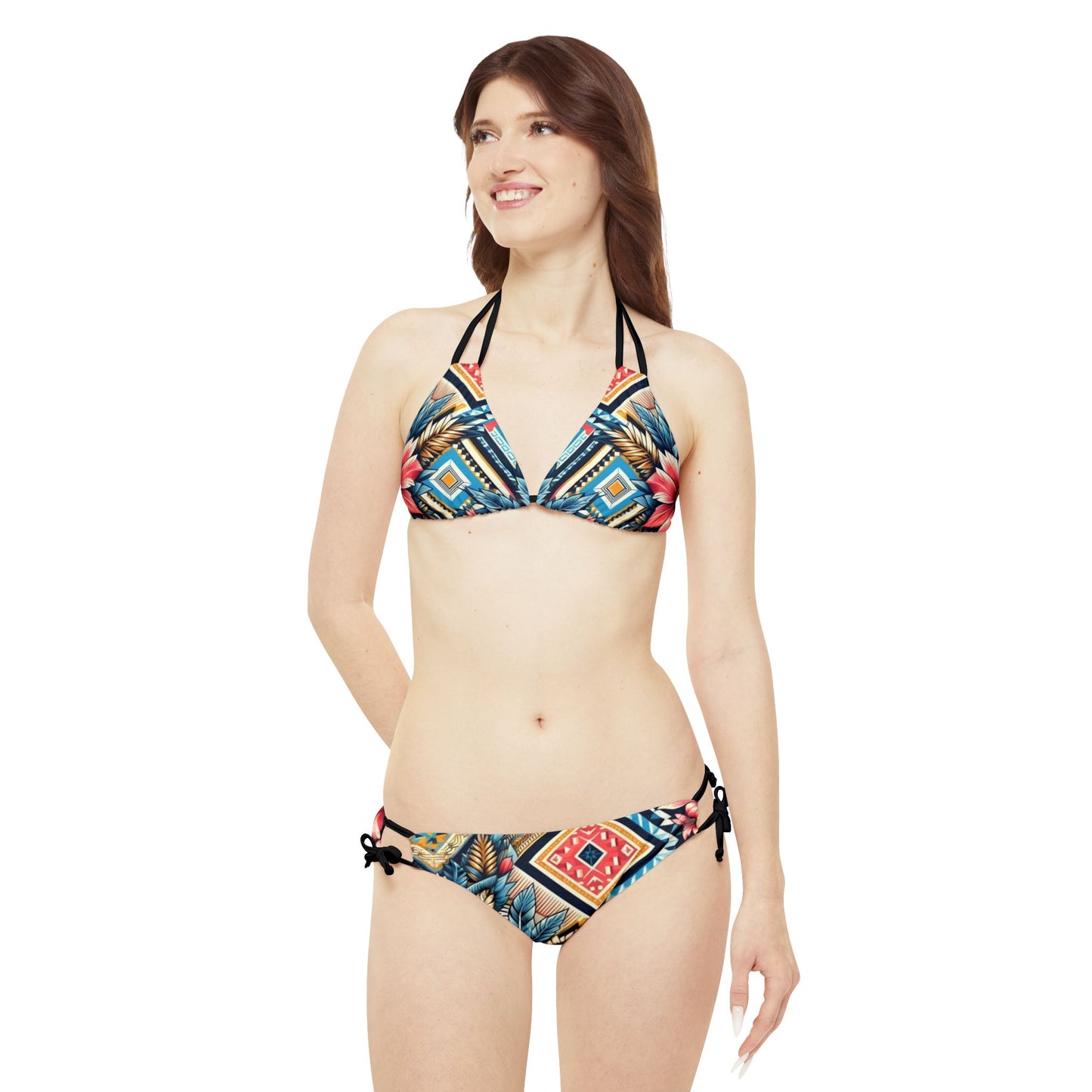 Juicy Clams Double Strap Bikini Set (1001)