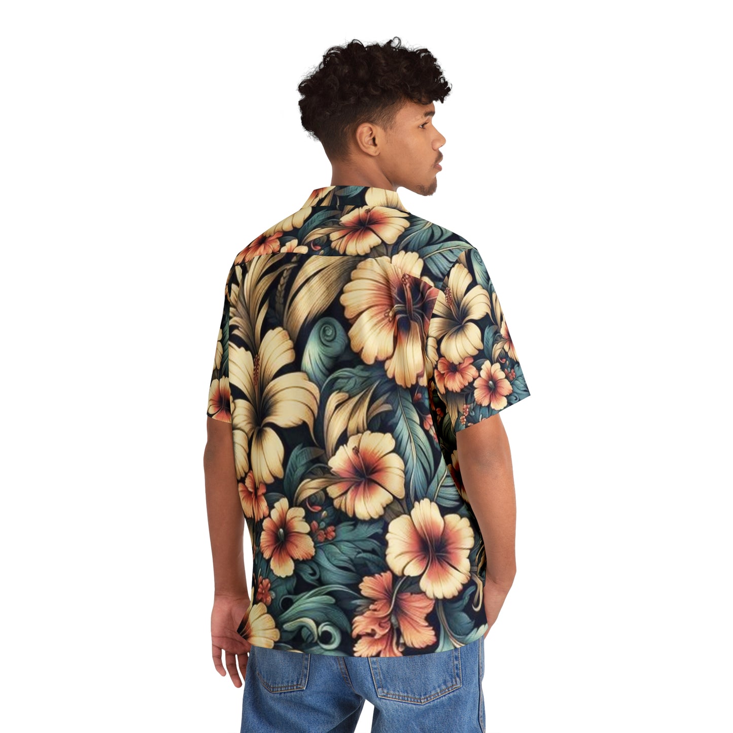 Juicy Clams Men's Hawaiian Shirt (1126)