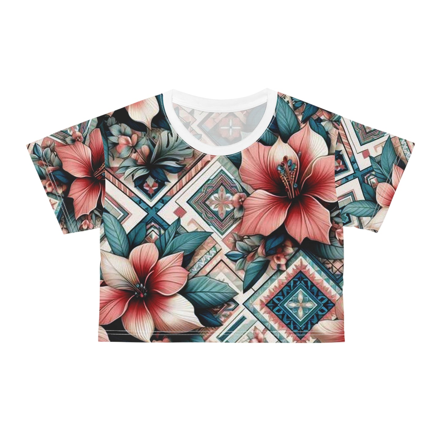 Juicy Clams Crop Top Tee (H165)