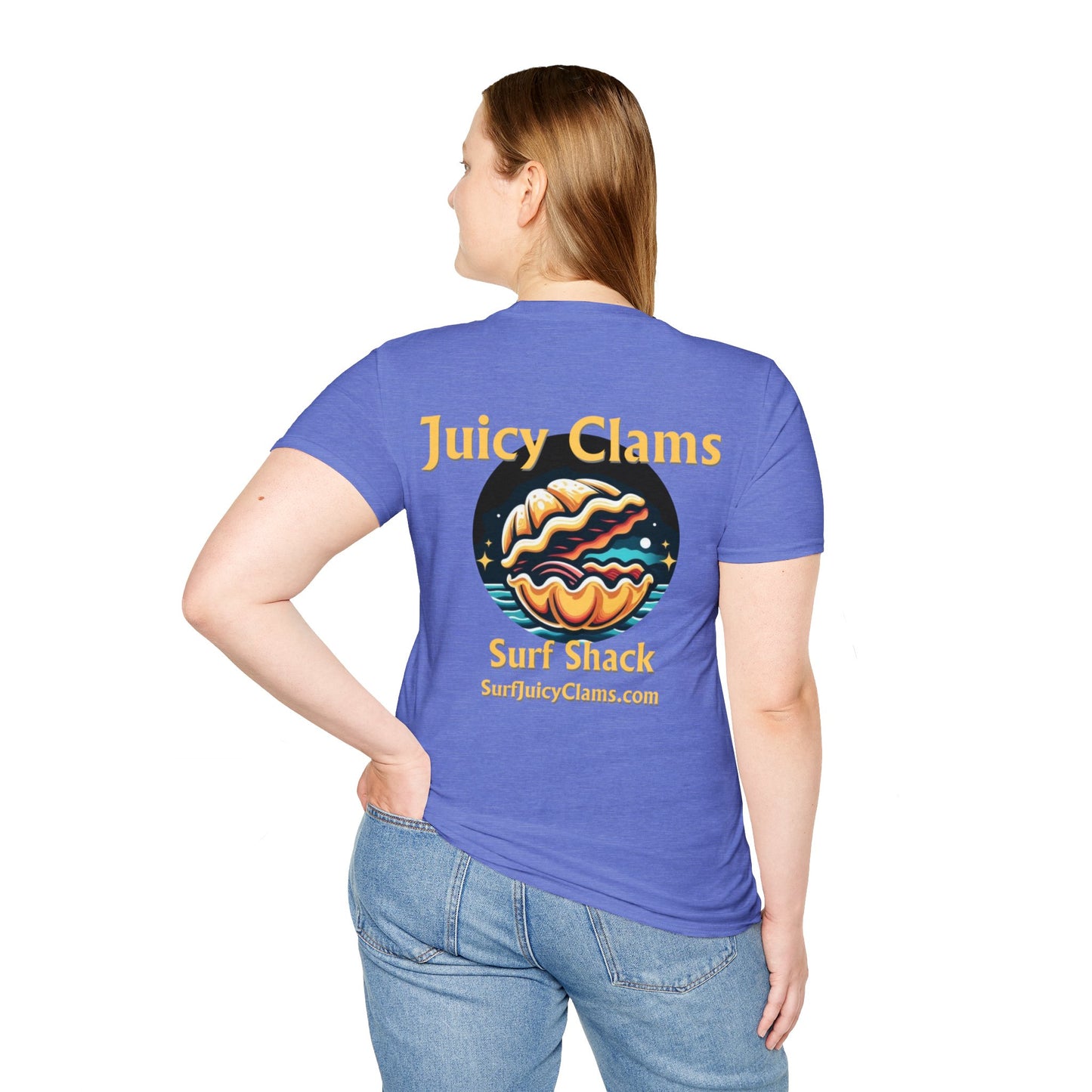 Juicy Clams Unisex Logo T-Shirt (L008)