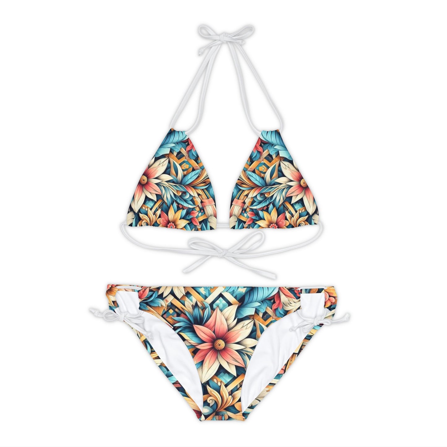 Juicy Clams Double Strap Bikini Set (1164)