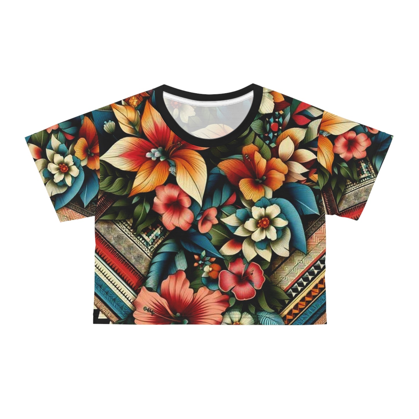 Juicy Clams Crop Top Tee (H158)