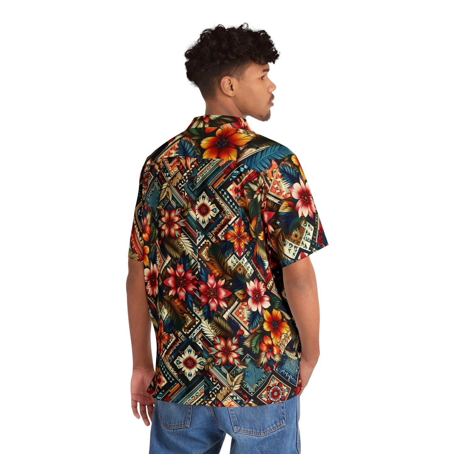 Juicy Clams Men's Hawaiian Shirt (H148)