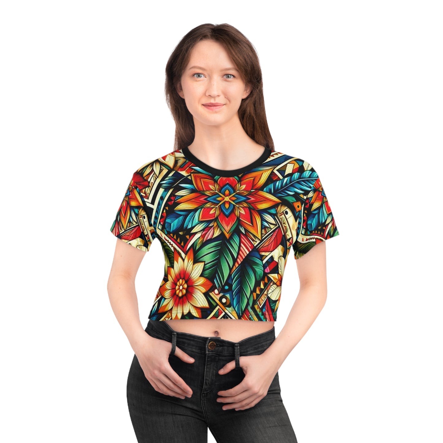 Juicy Clams Crop Top Tee (H018)