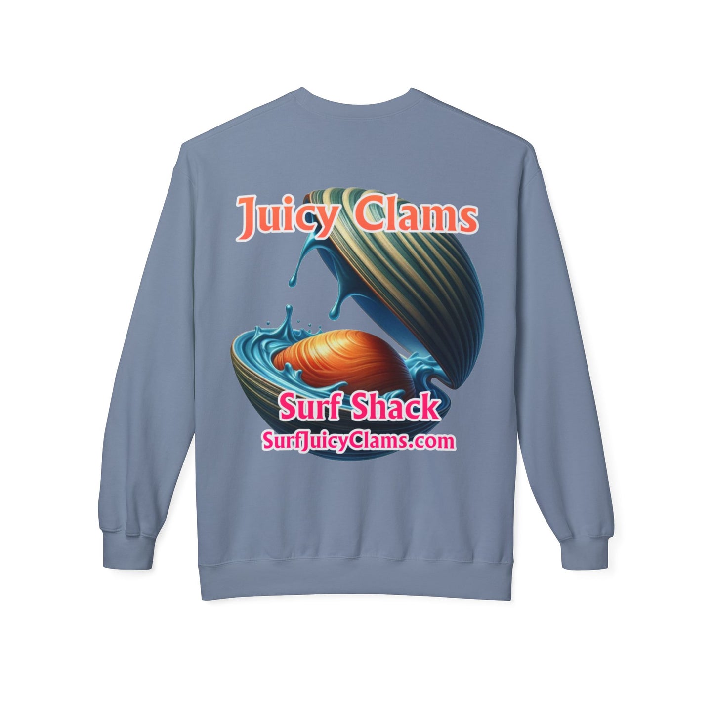 Juicy Clams Unisex Midweight Sweatshirt (A028)