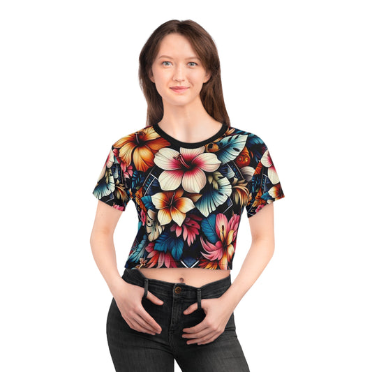 Juicy Clams Crop Top Tee (H156)