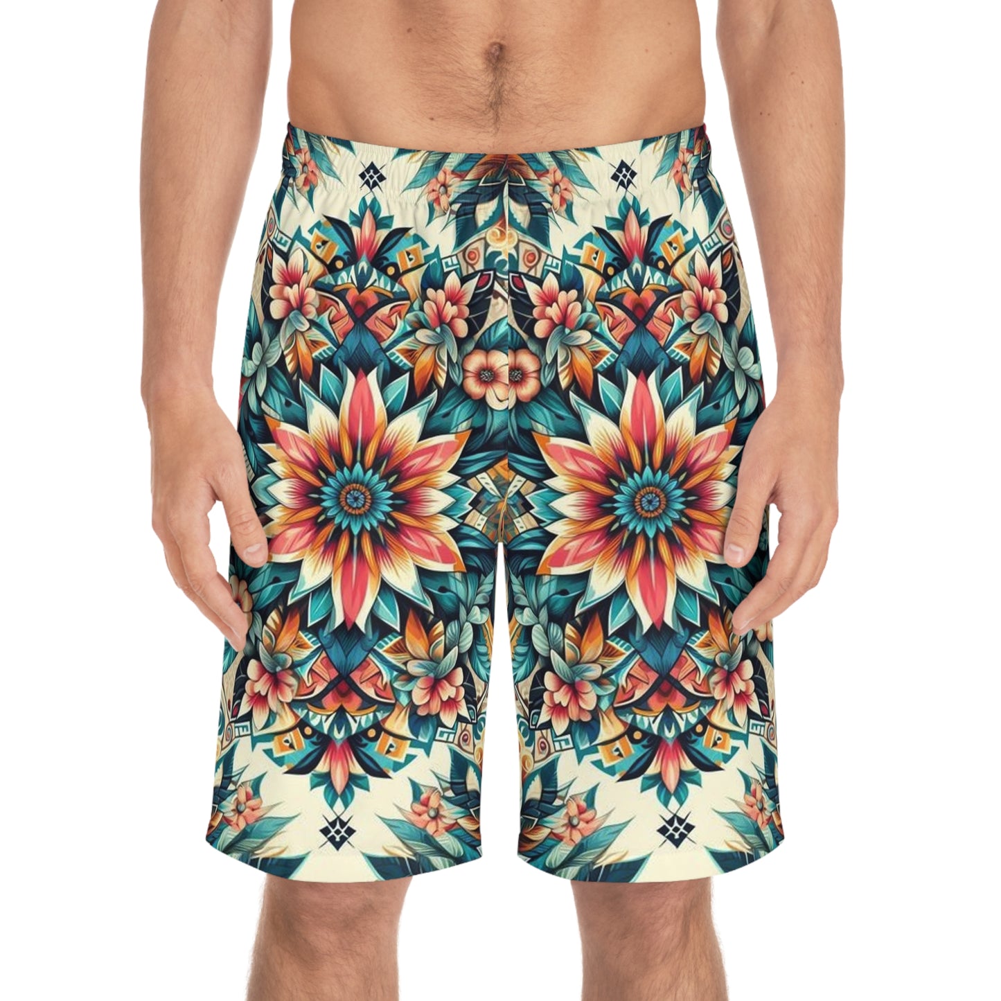 Juicy Clams Men's Board Shorts (1025)