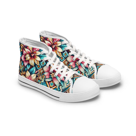 Juicy Clams Women's High Top Sneakers (1160)