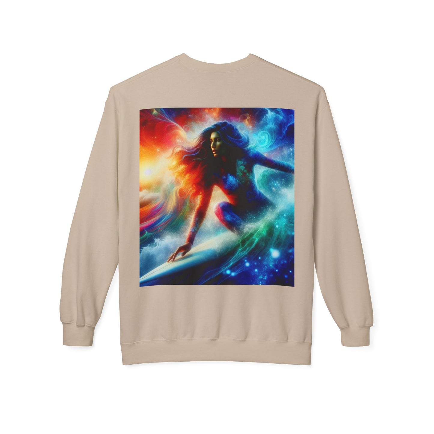 Juicy Clams Unisex Midweight Fleece Crewneck Sweatshirt (D020)