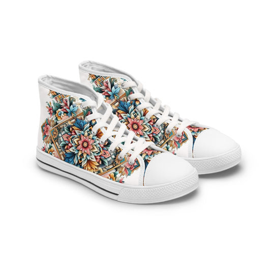 Juicy Clams Women's High Top Sneakers (1145)