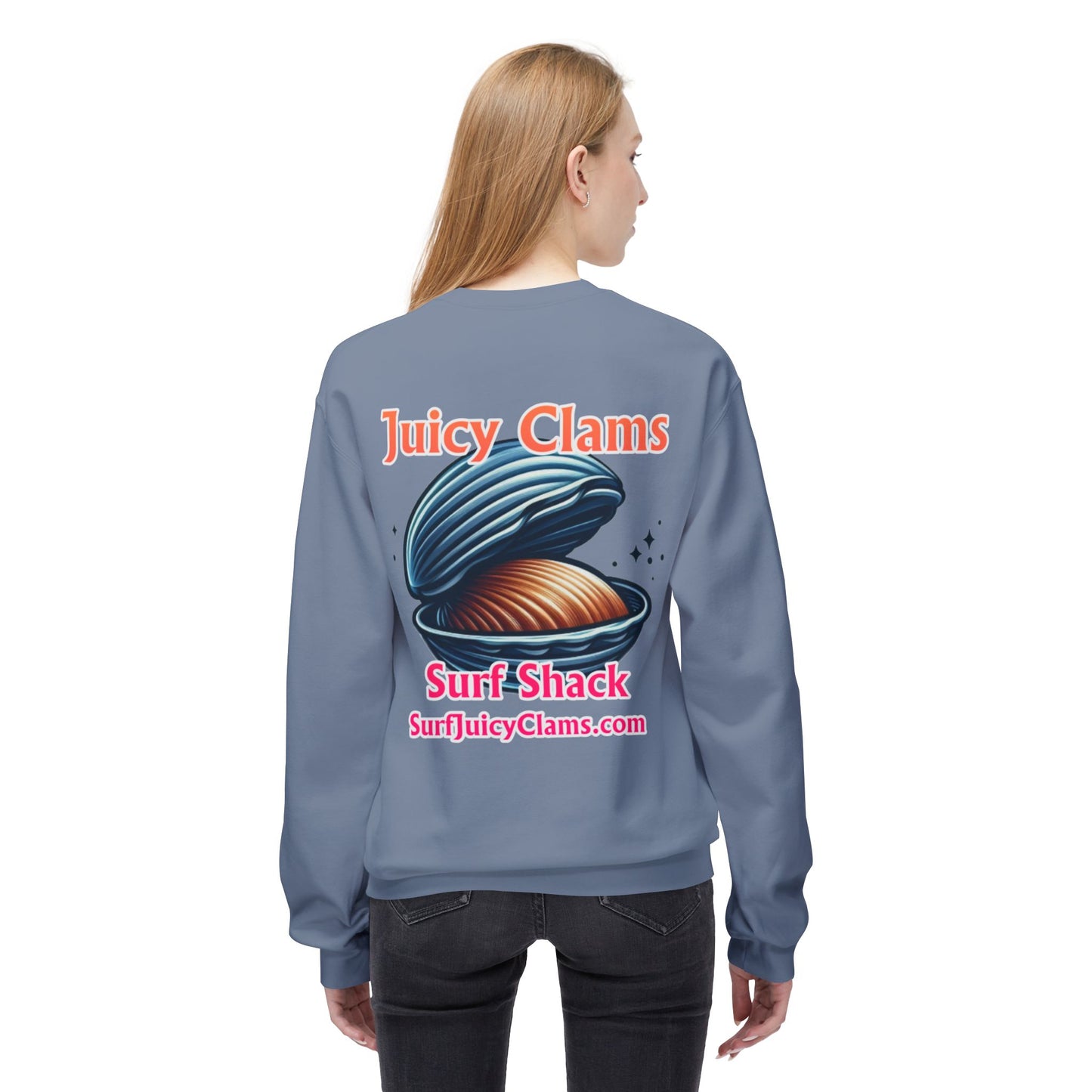 Juicy Clams Unisex Midweight Sweatshirt (A029)