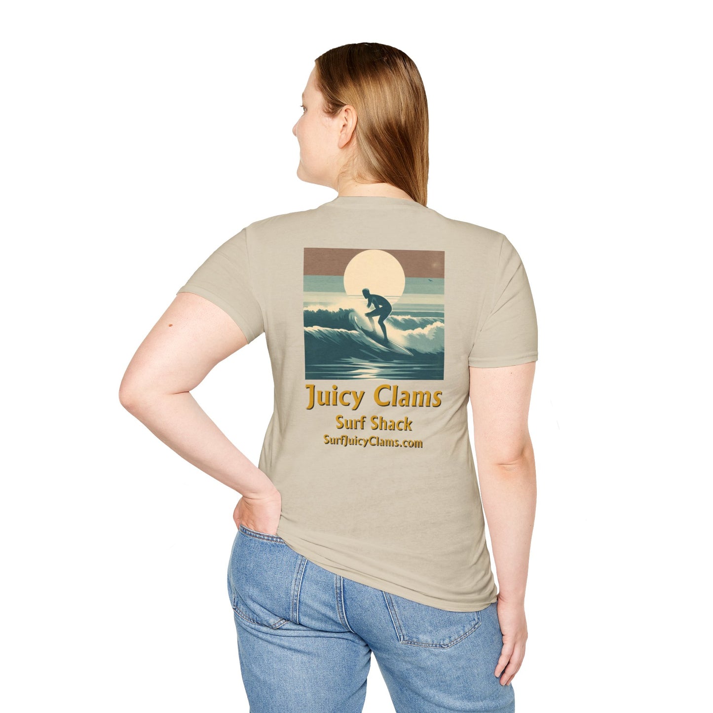 Juicy Clams Vintage Unisex T-Shirt (V033)