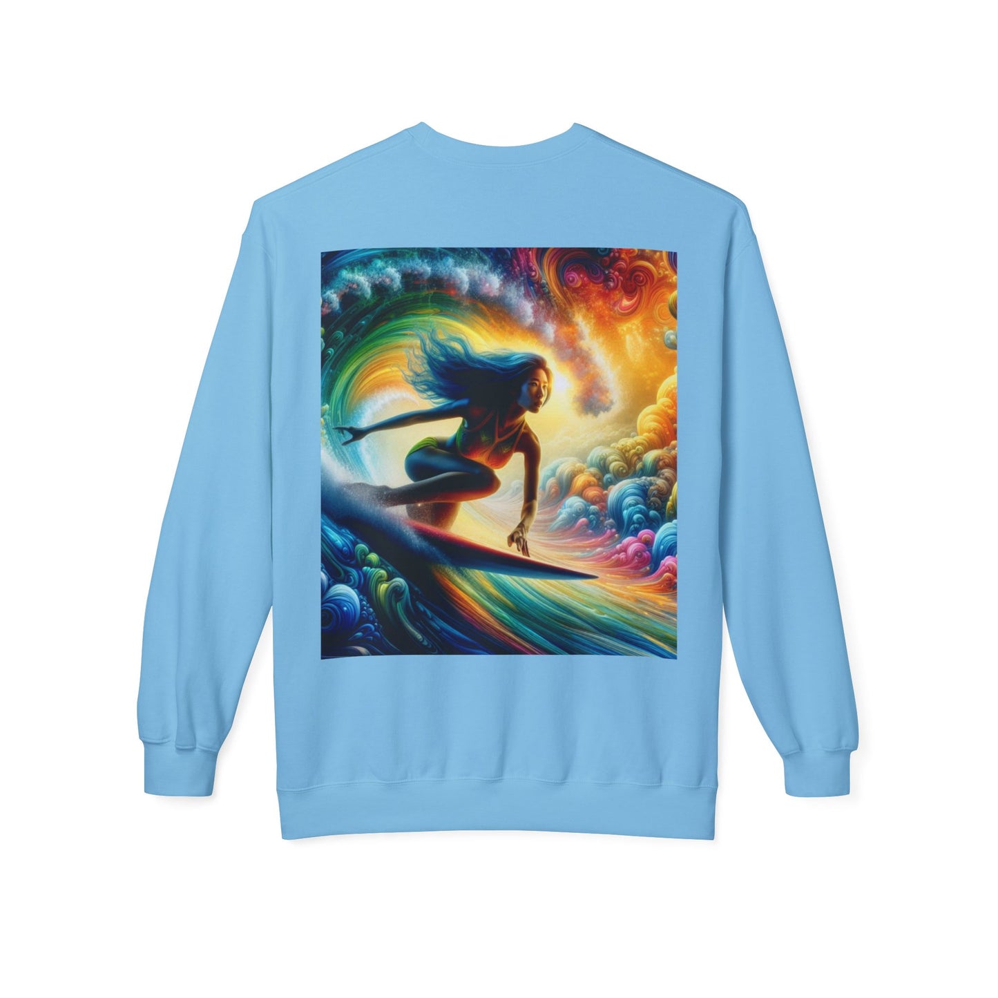 Juicy Clams Unisex Midweight Fleece Crewneck Sweatshirt (D021)