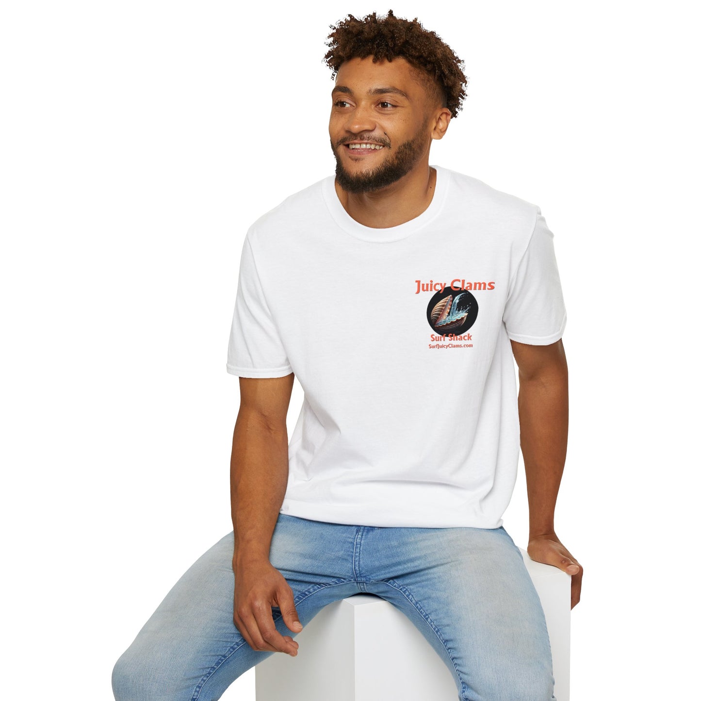 Juicy Clams Unisex Logo T-Shirt (L007)