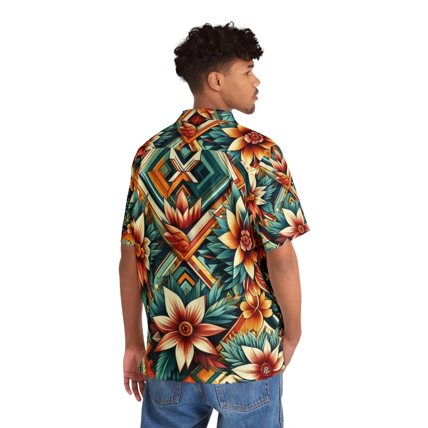 Juicy Clams Men's Hawaiian Shirt (1013)