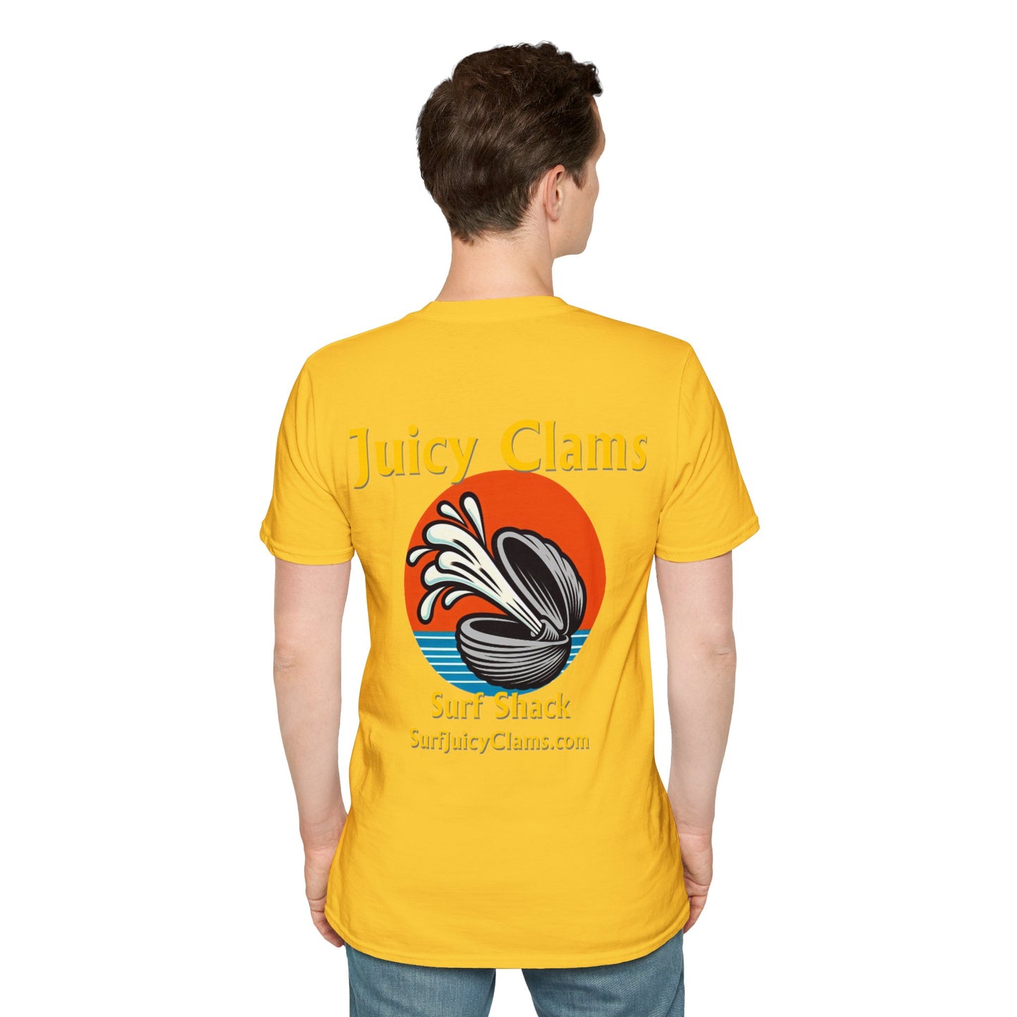 Juicy Clams Unisex Logo T-Shirt (L005)