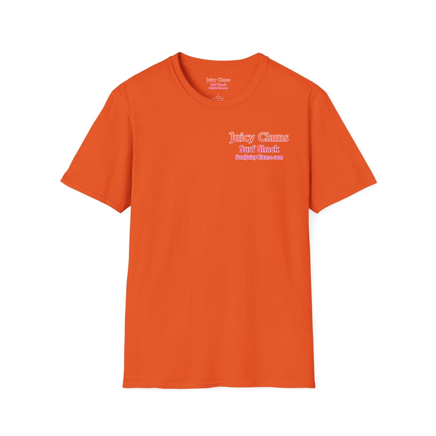 Juicy Clams Unisex Logo T-Shirt (S004)