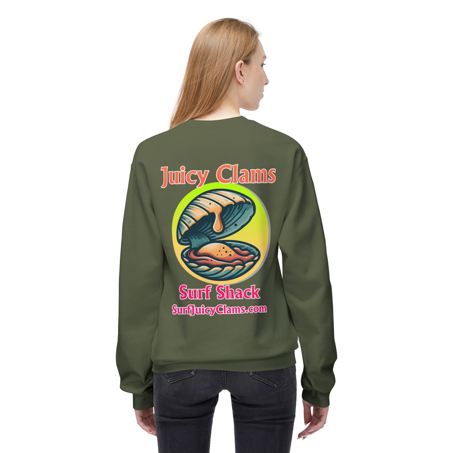Juicy Clams Unisex Midweight Sweatshirt (A020)