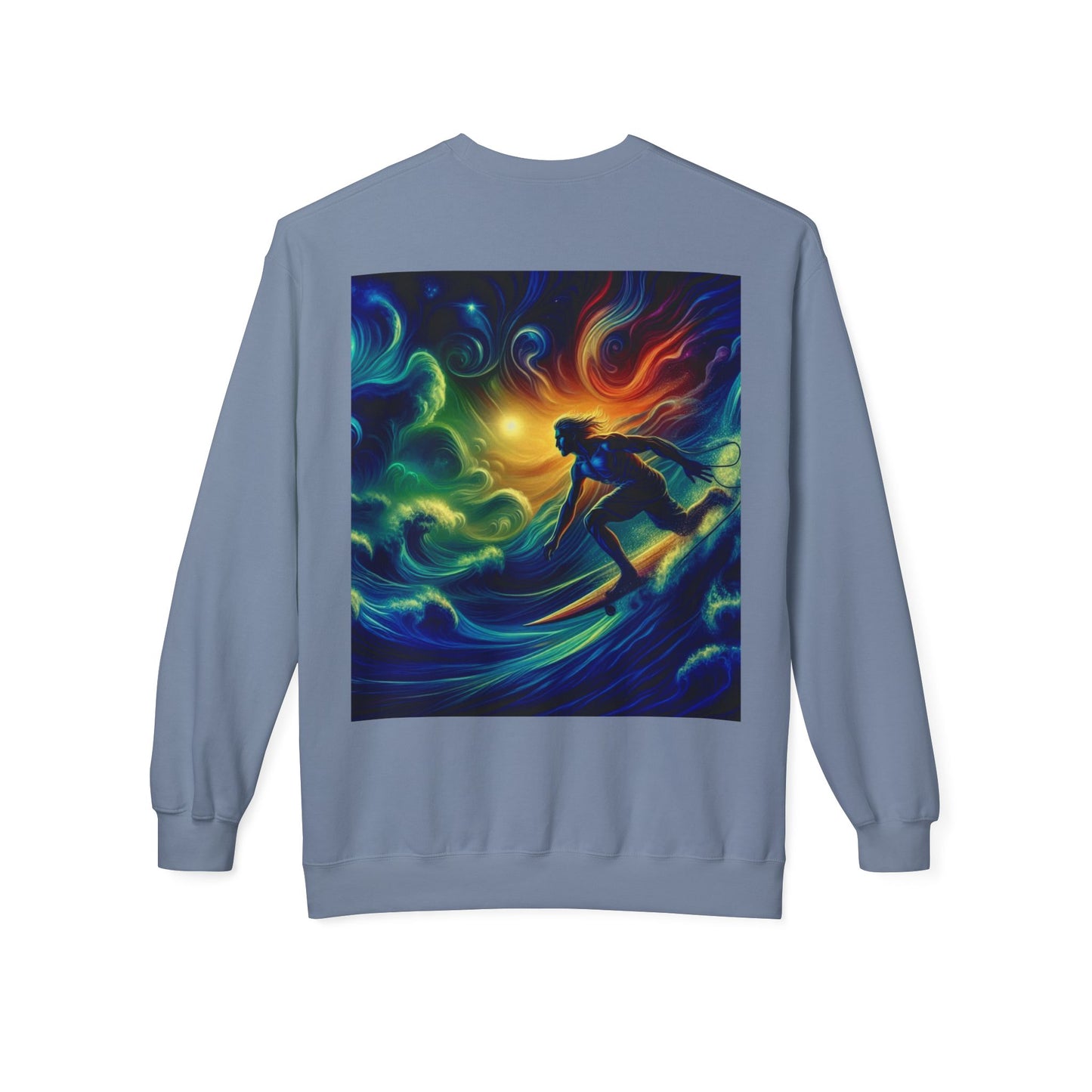 Juicy Clams Unisex Midweight Fleece Crewneck Sweatshirt (D028)