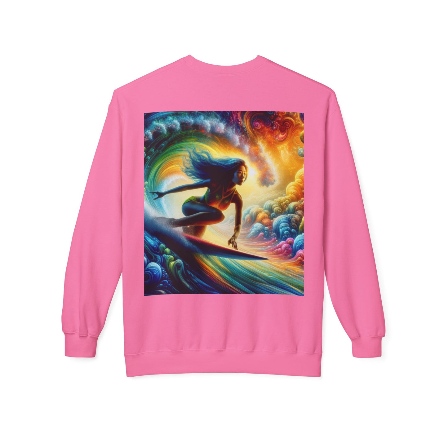 Juicy Clams Unisex Midweight Fleece Crewneck Sweatshirt (D021)