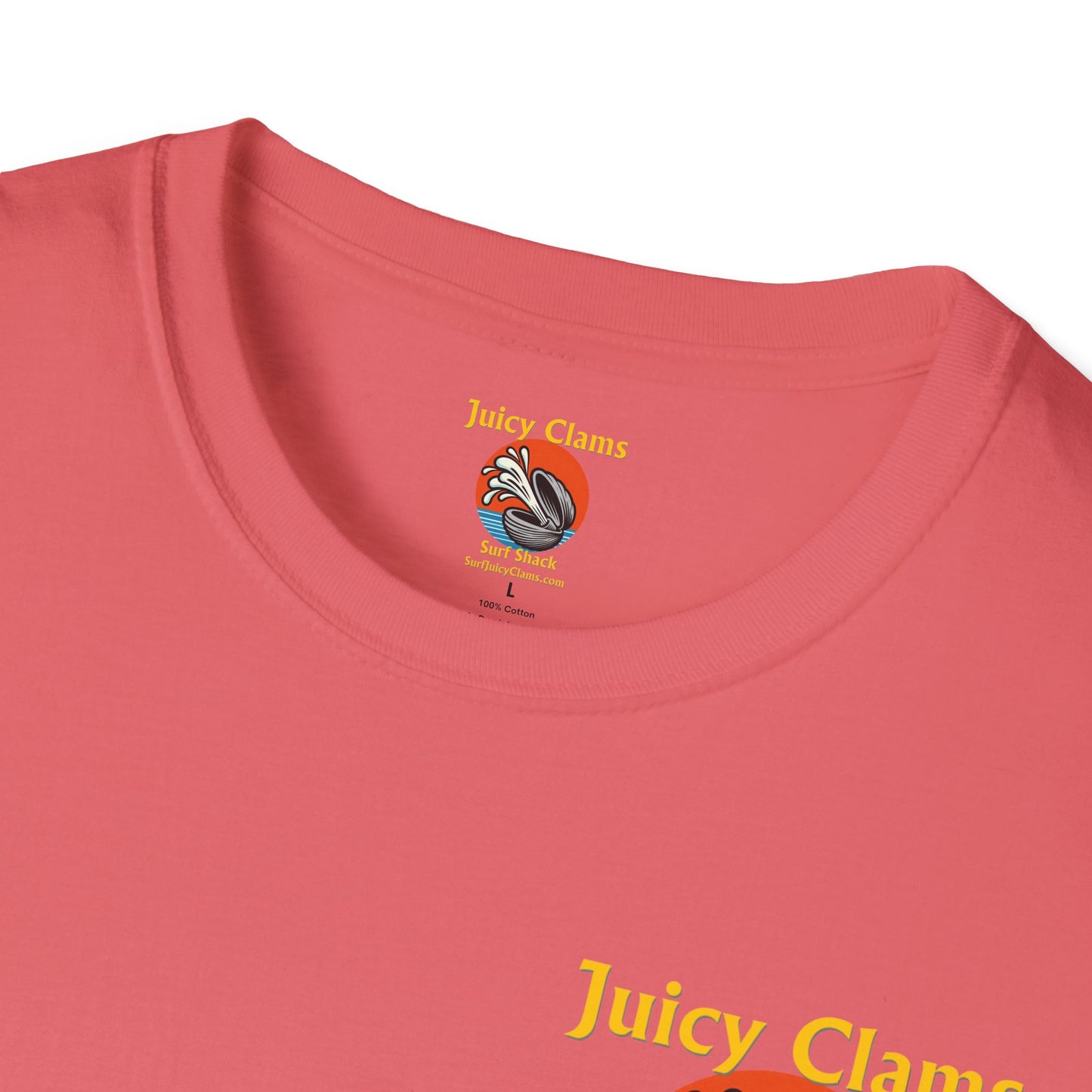 Juicy Clams Unisex Logo T-Shirt (A005)