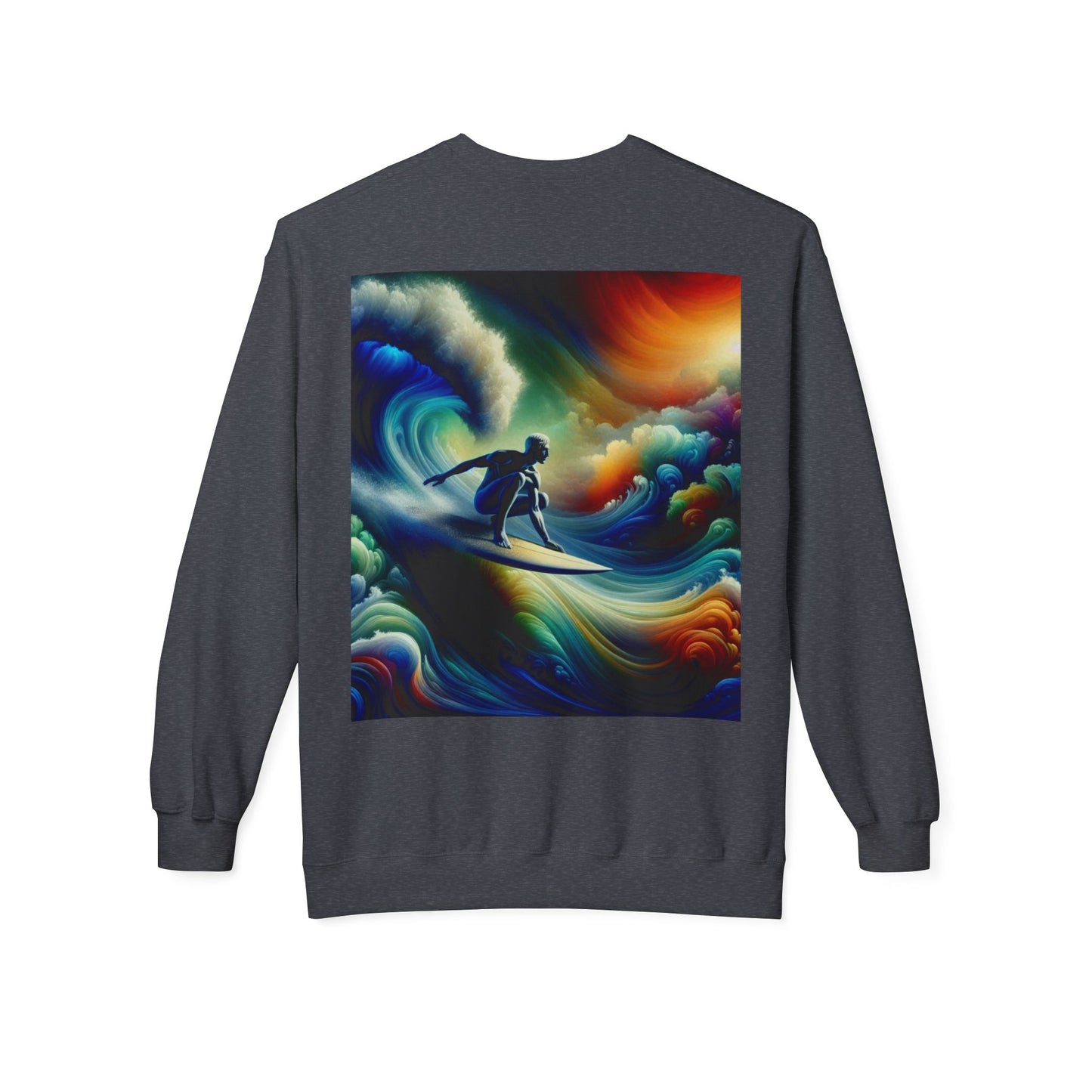 Juicy Clams Unisex Midweight Fleece Crewneck Sweatshirt (D048)