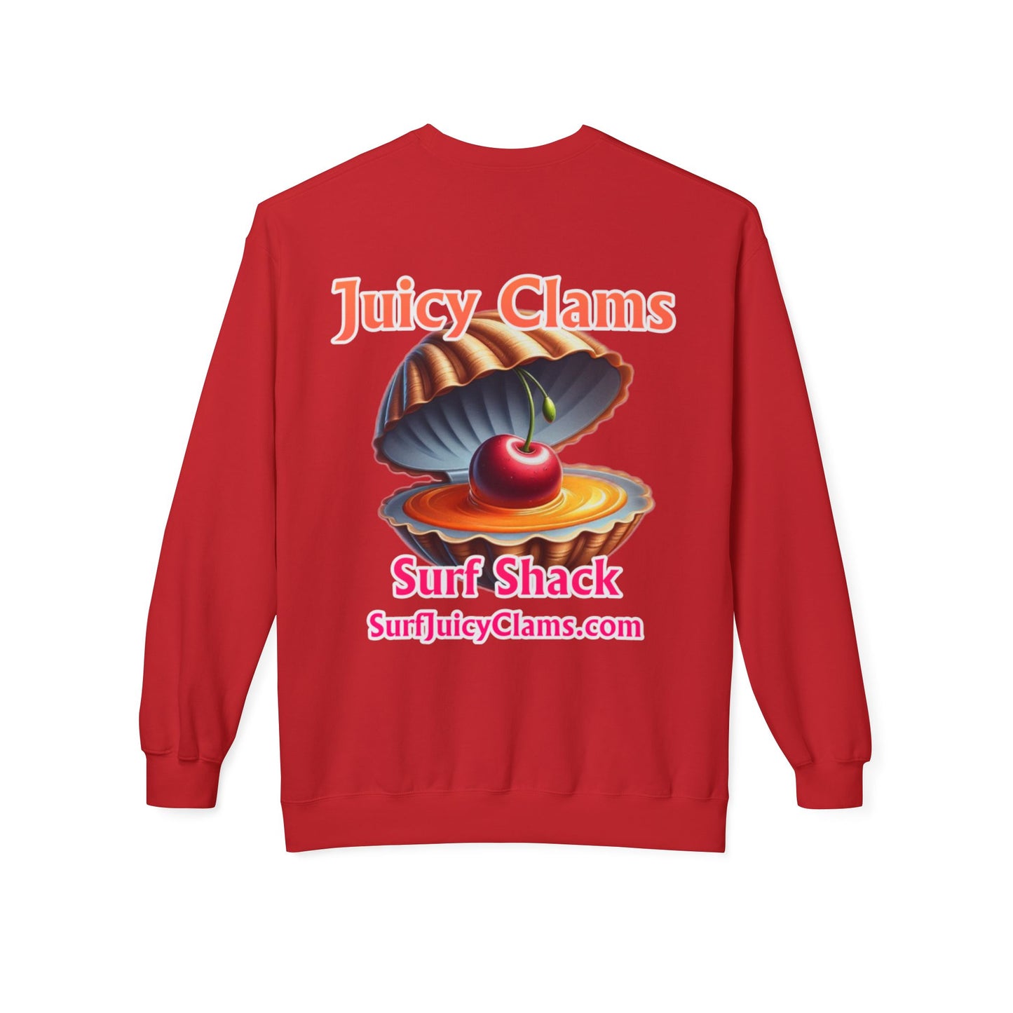 Juicy Clams Unisex Midweight Sweatshirt (A025)