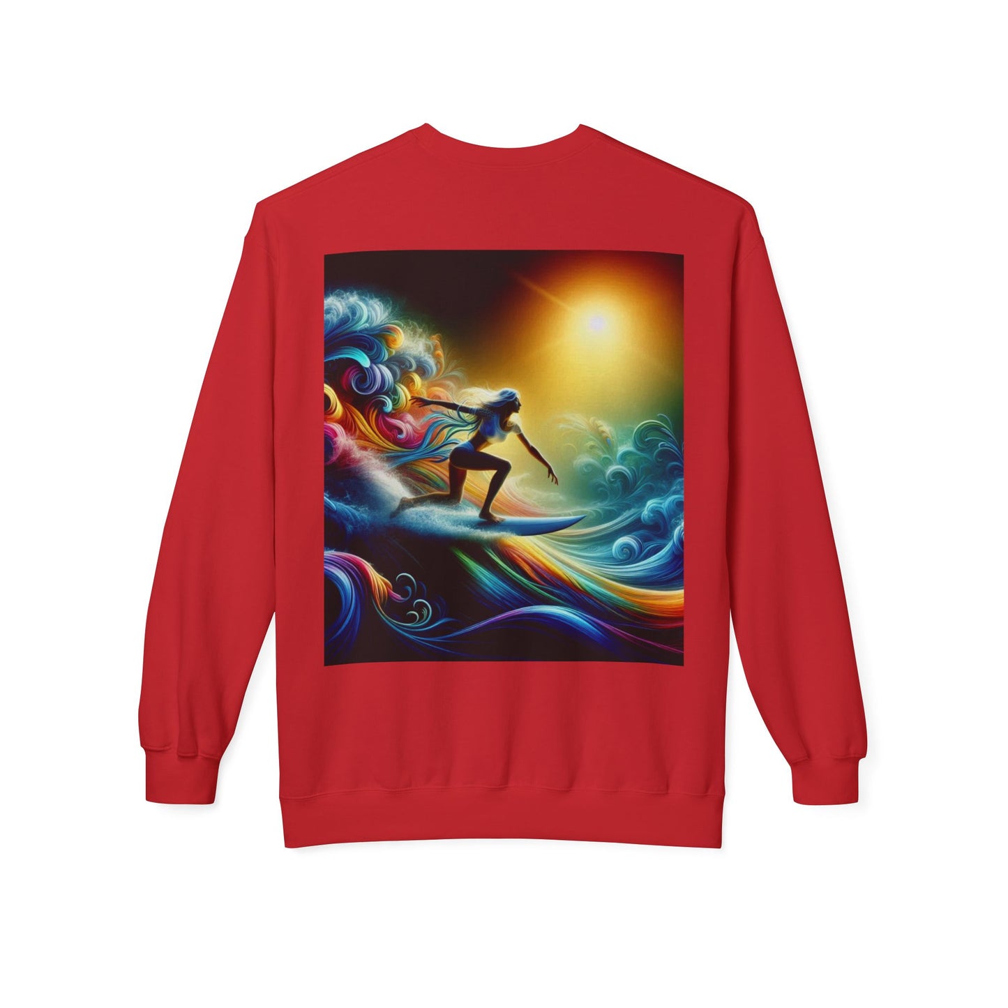 Juicy Clams Unisex Midweight Fleece Crewneck Sweatshirt (D025)