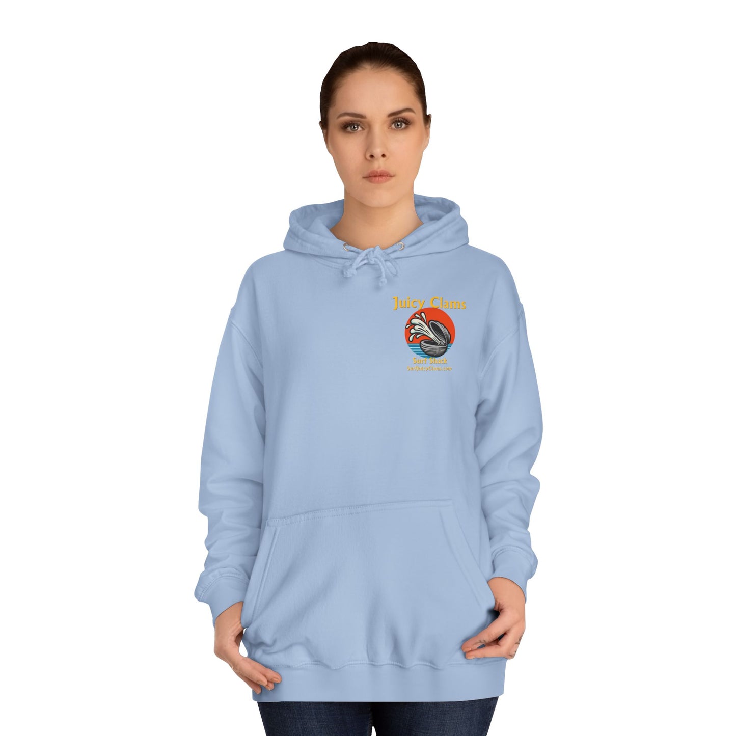 Juicy Clams Unisex College Hoodie (L005)