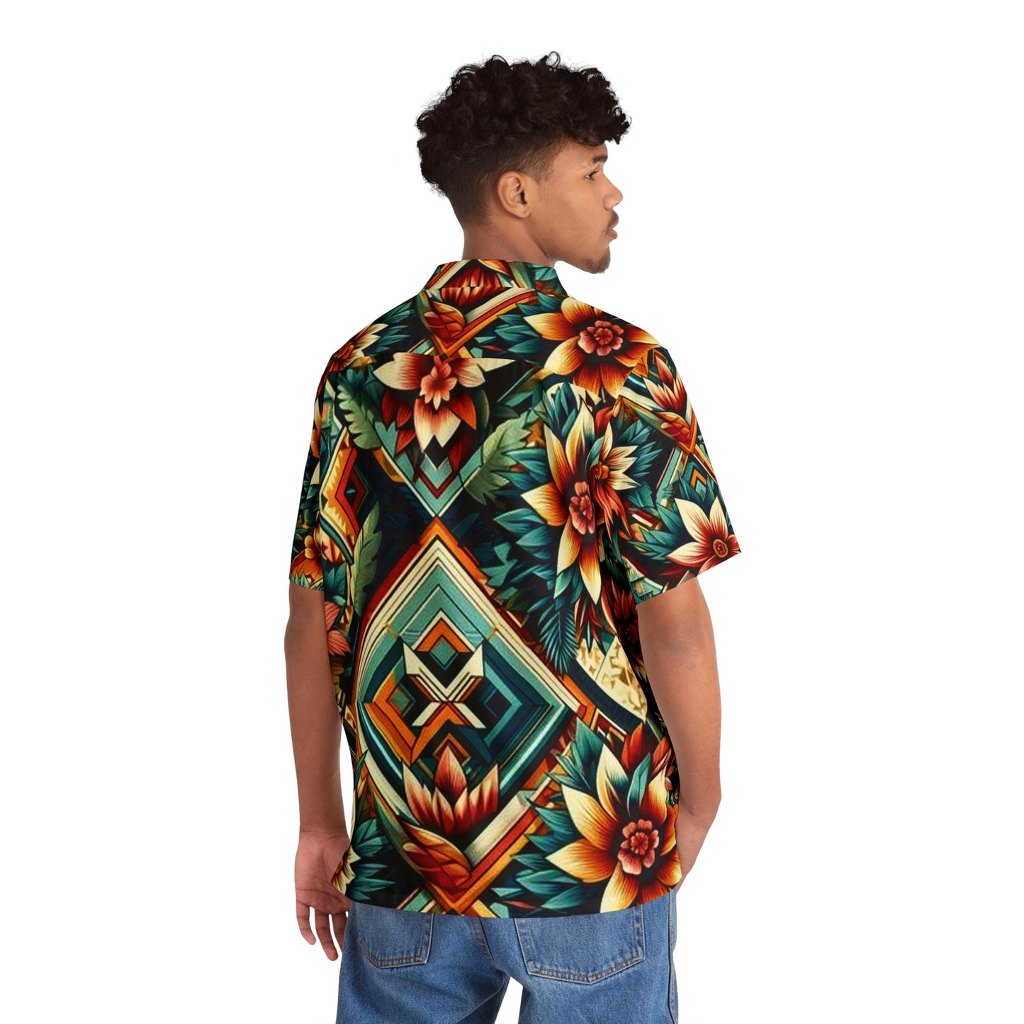 Juicy Clams Men's Hawaiian Shirt (1013)