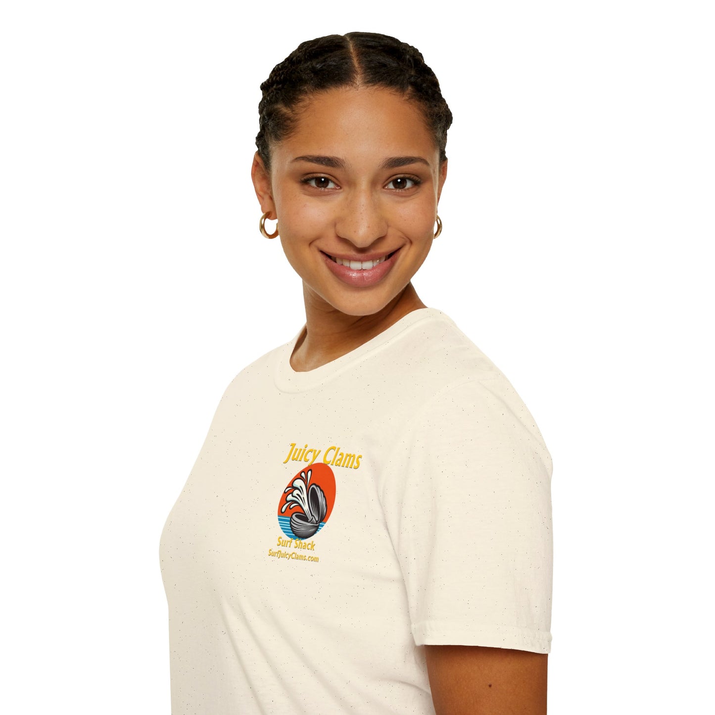 Juicy Clams Unisex Logo T-Shirt (L005)