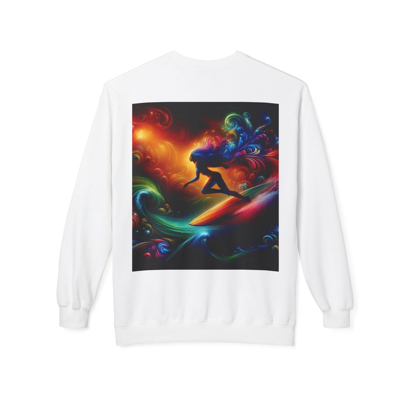 Juicy Clams Unisex Midweight Fleece Crewneck Sweatshirt (D011)