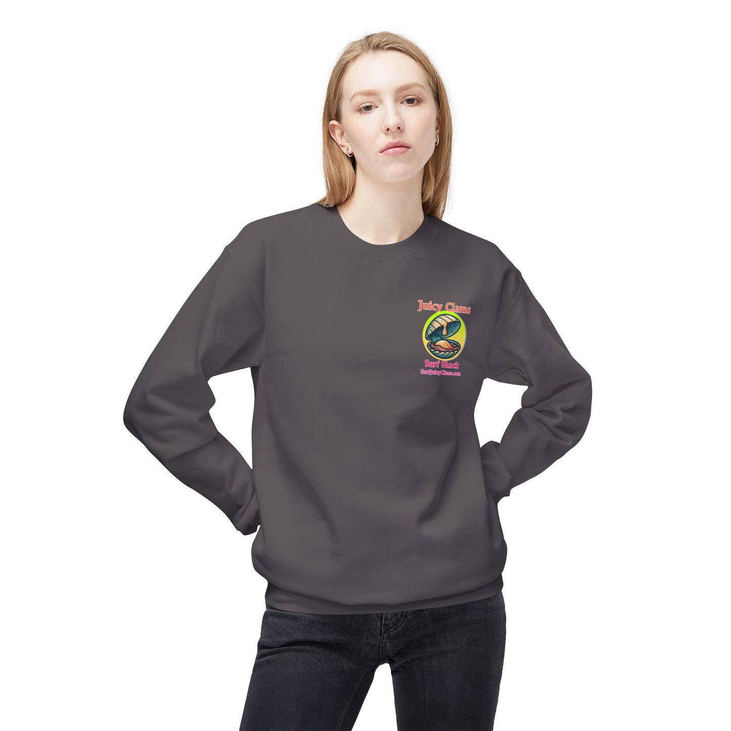 Juicy Clams Unisex Midweight Sweatshirt (A020)