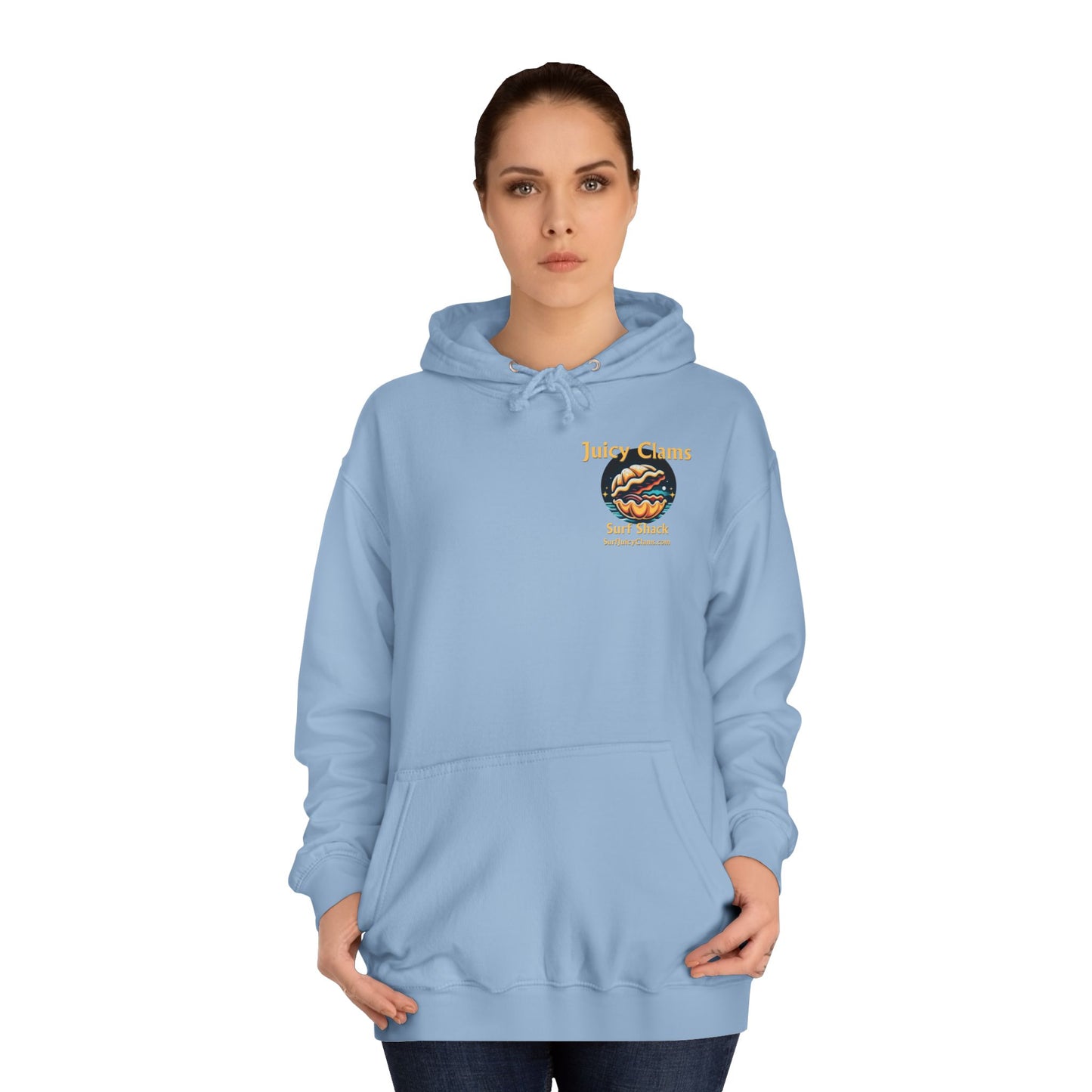 Juicy Clams Unisex College Hoodie (L008)