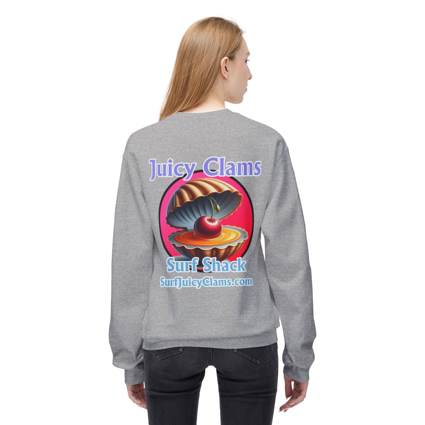 Juicy Clams Unisex Midweight Sweatshirt (A021)