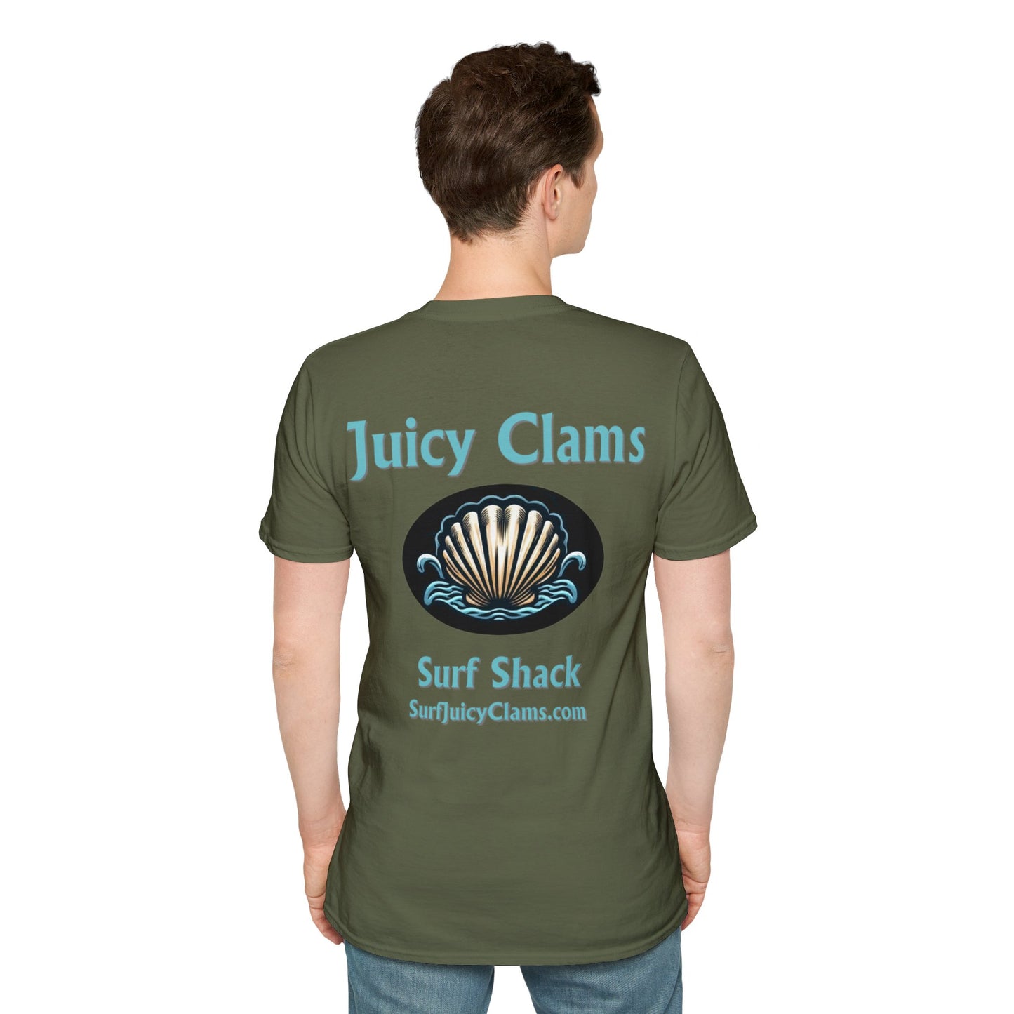 Juicy Clams Unisex Logo T-Shirt (L003)