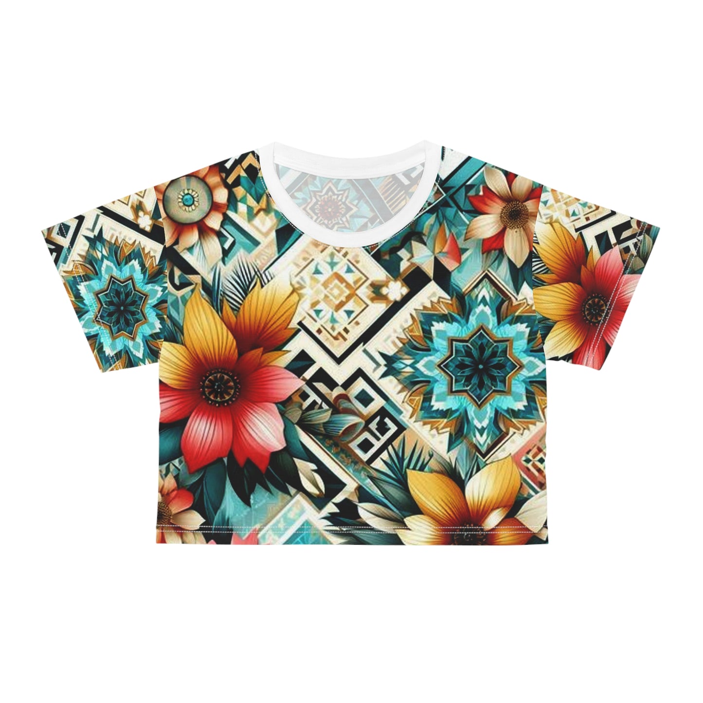 Juicy Clams Crop Top Tee (H056)