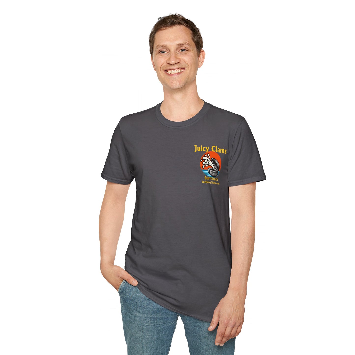 Juicy Clams Unisex Logo T-Shirt (L005)