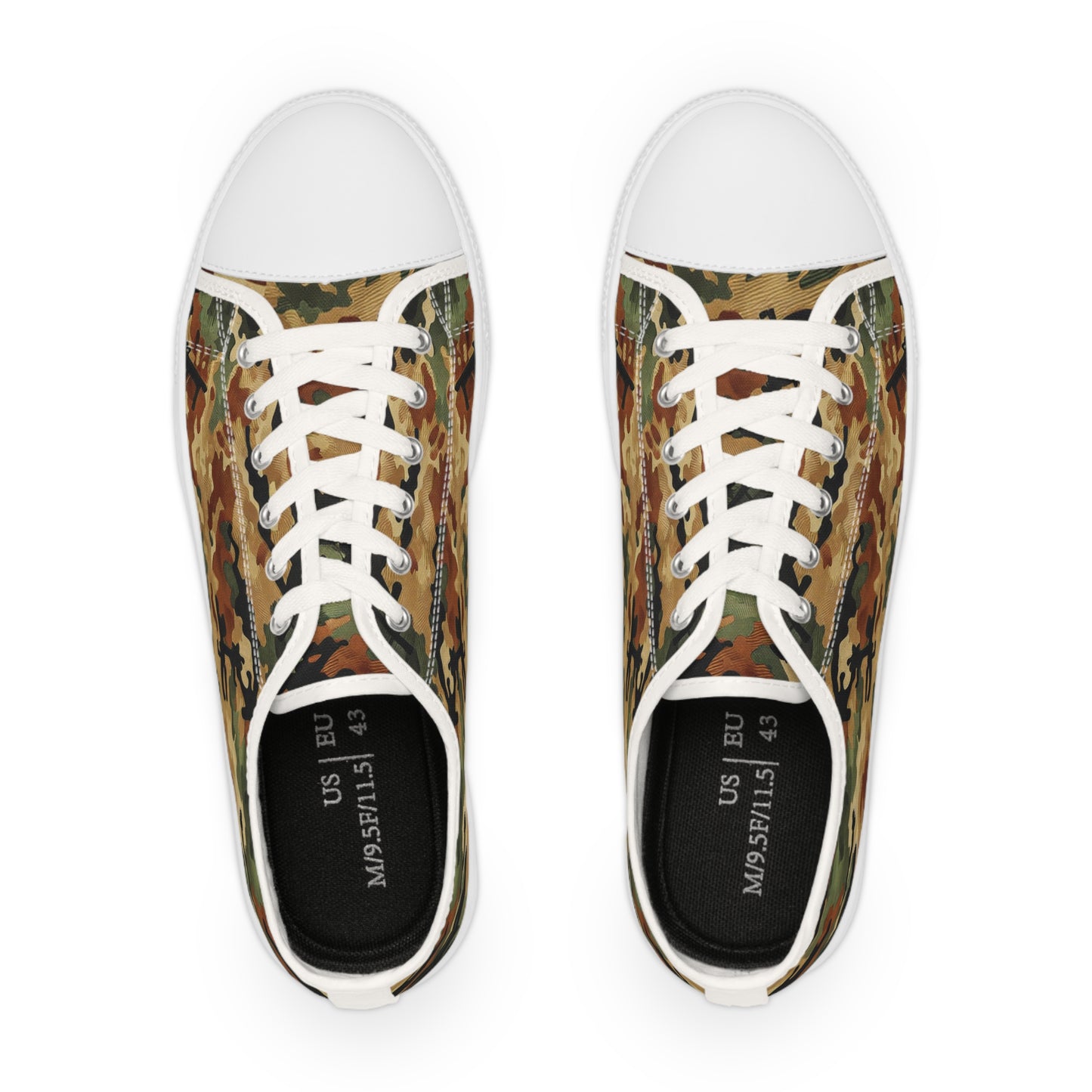 Juicy Clams Men's Low Top Sneakers (X001)